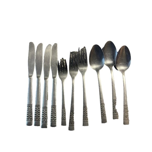 Lot Of 10 CASA VISTA Rogers Stanley Roberts Stainless Bundle Flatware Stainless - Picture 1 of 4
